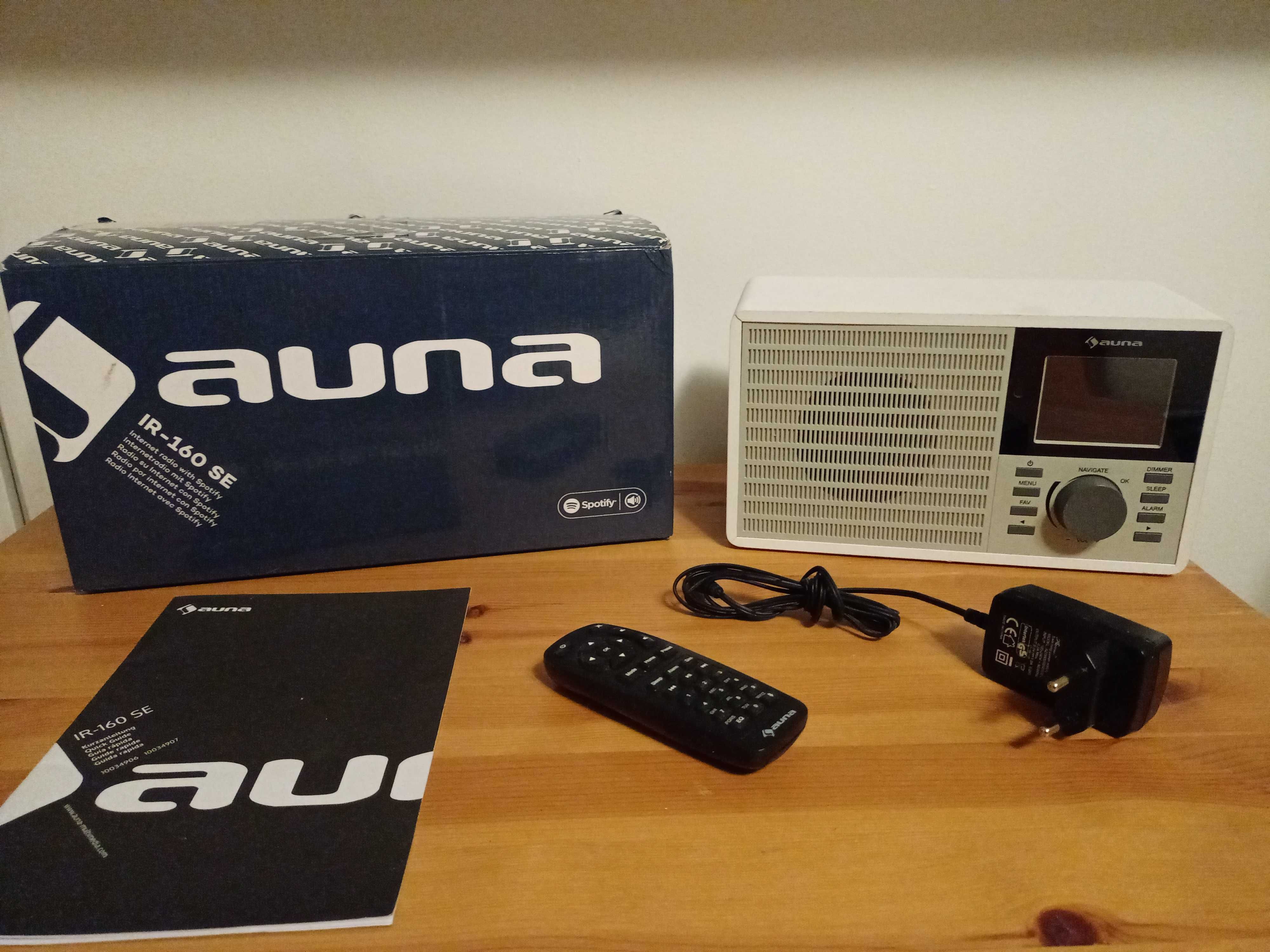 Radio i nternetowe Auna IR-160 SE WiFi USB Spotify uPnP BT App WWA
