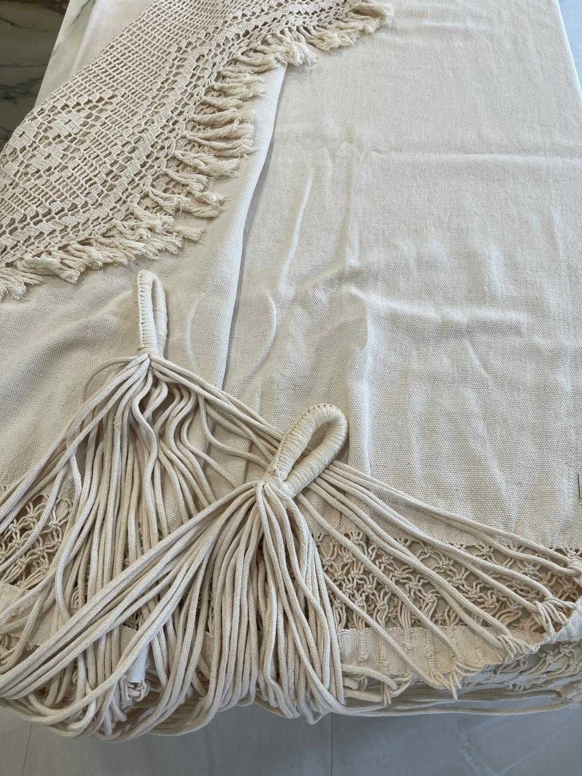 Cama de Baloiço 100% algodão - artesanal Brasil - 210 x 165
