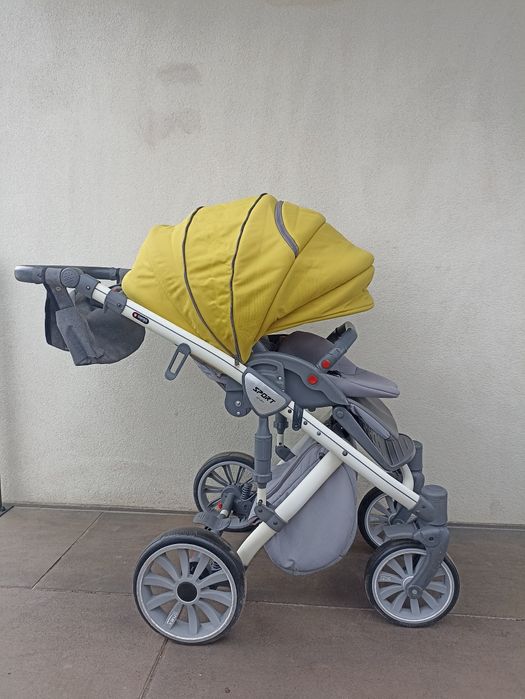Wózek 3w1,4w1 anex sport z fotelikiem cybex