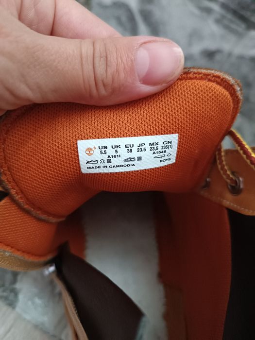 Кеди Timberland нубук