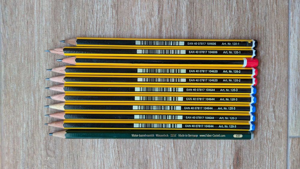 Lápis de carvão Staedtler