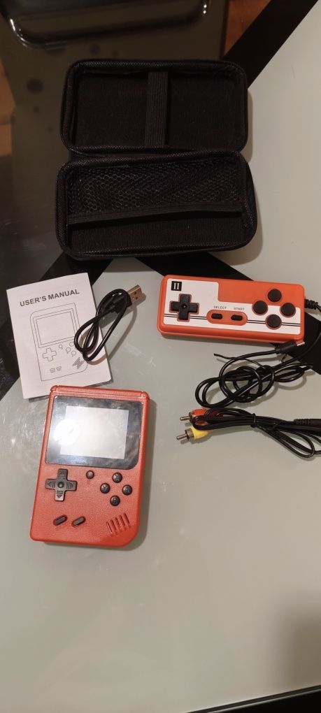 Consola portátil com 500 jogos