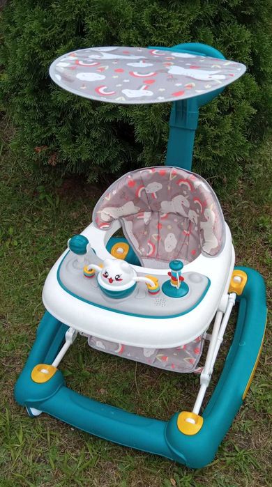 Interaktywny chodzik-pchacz dla dzieci. Stan bardzo dobry