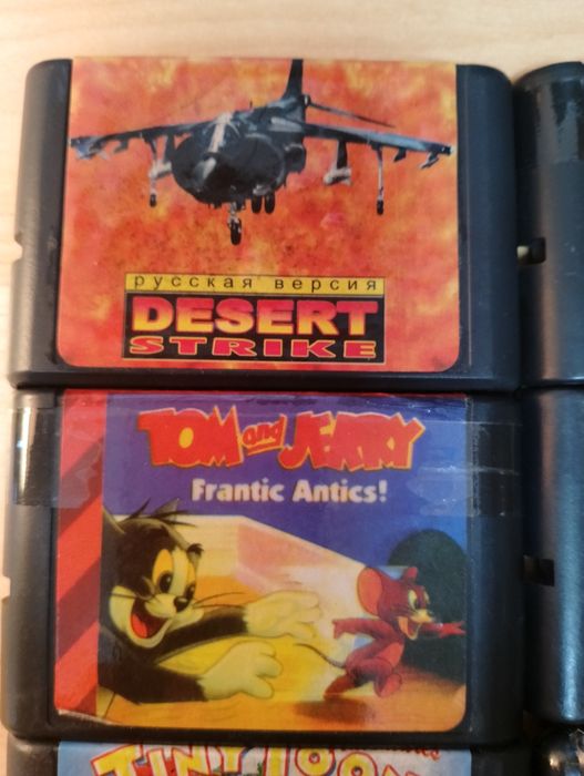 Картриджи Sega Mega Drive