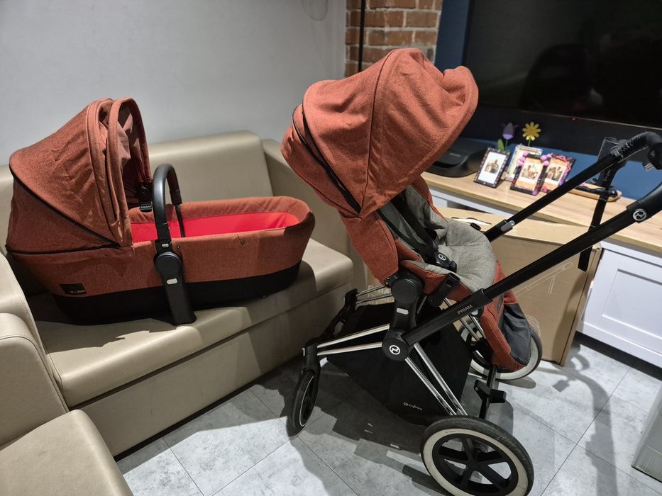 Wózek cybex priam 1.0 plus spacerówka mutsy nexo