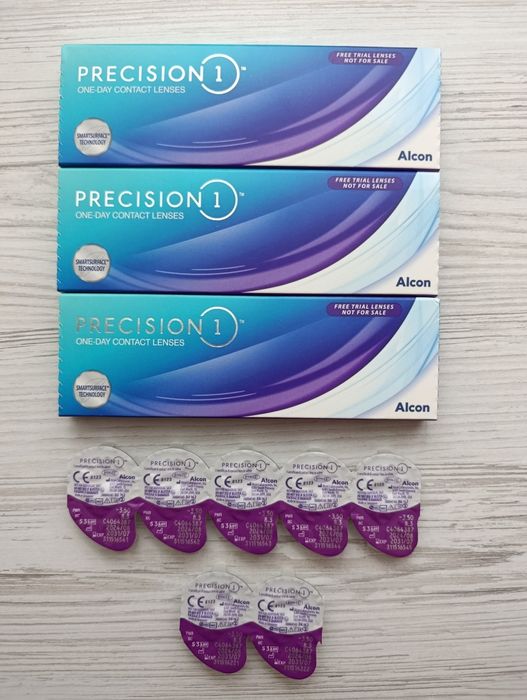 Одноденні лінзи Alcon Precision 1  -3.50, 16 шт.