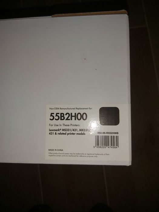 3 toner compatível com impressora Lexmark