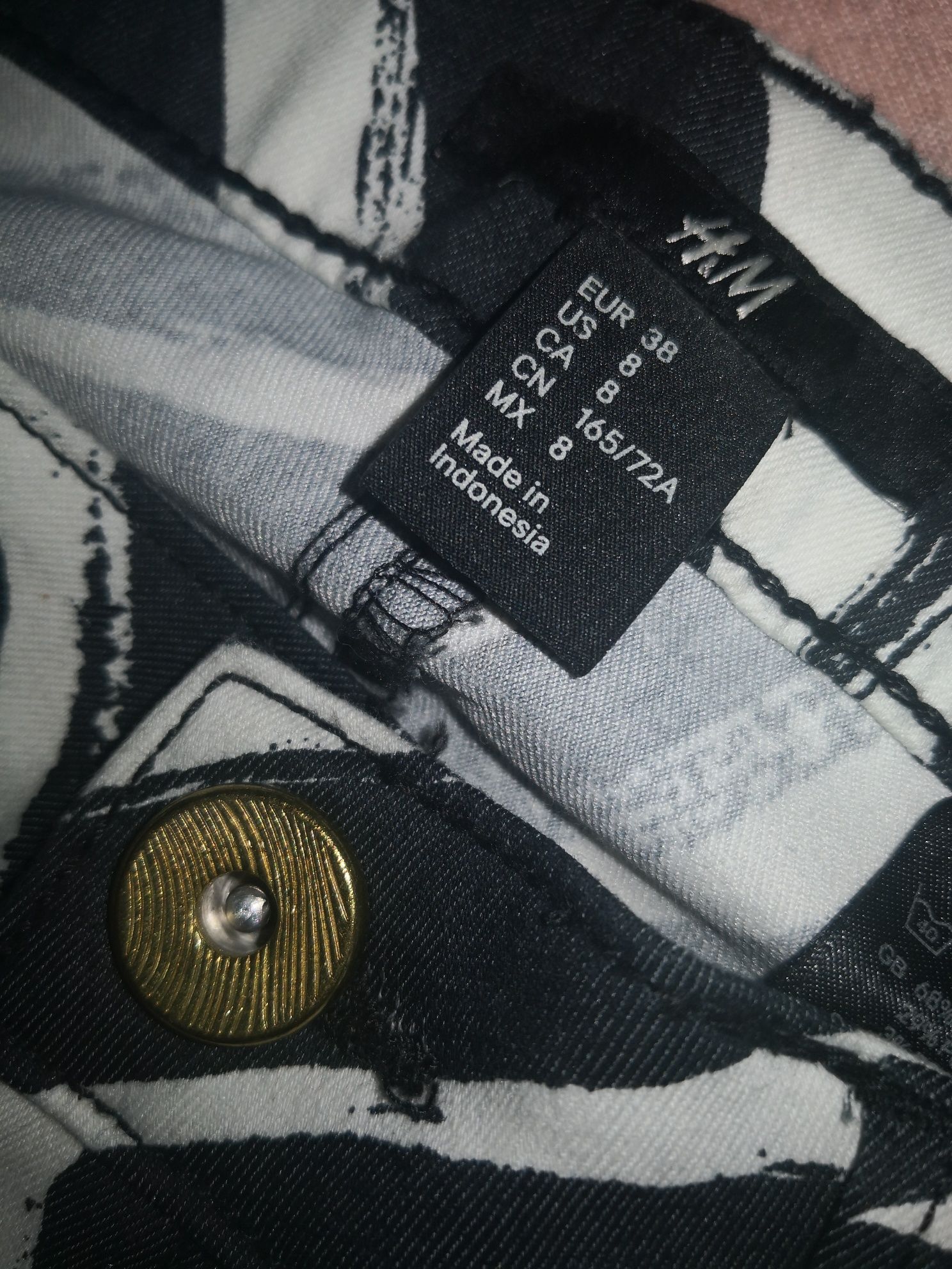 Spodnie H&M zebra
