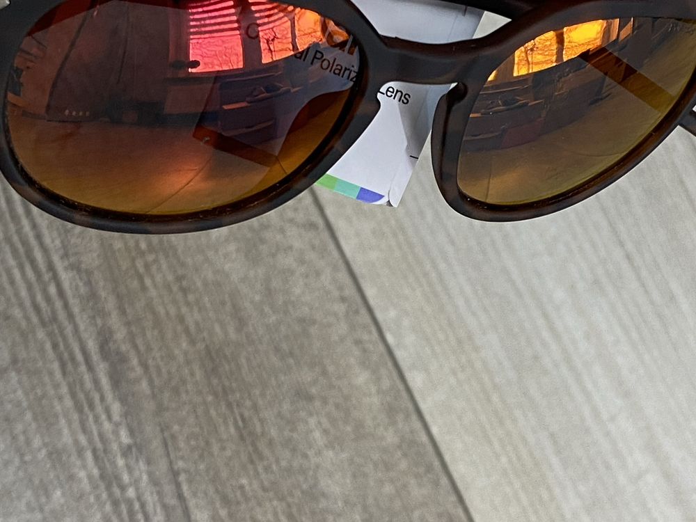 Okulary Przeciwsłoneczne Polaroid PLD1023S Brązowe Okrągłe Unisex