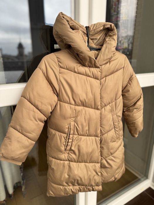 Зимова куртка (пальто) для дівчинки Next, р.122