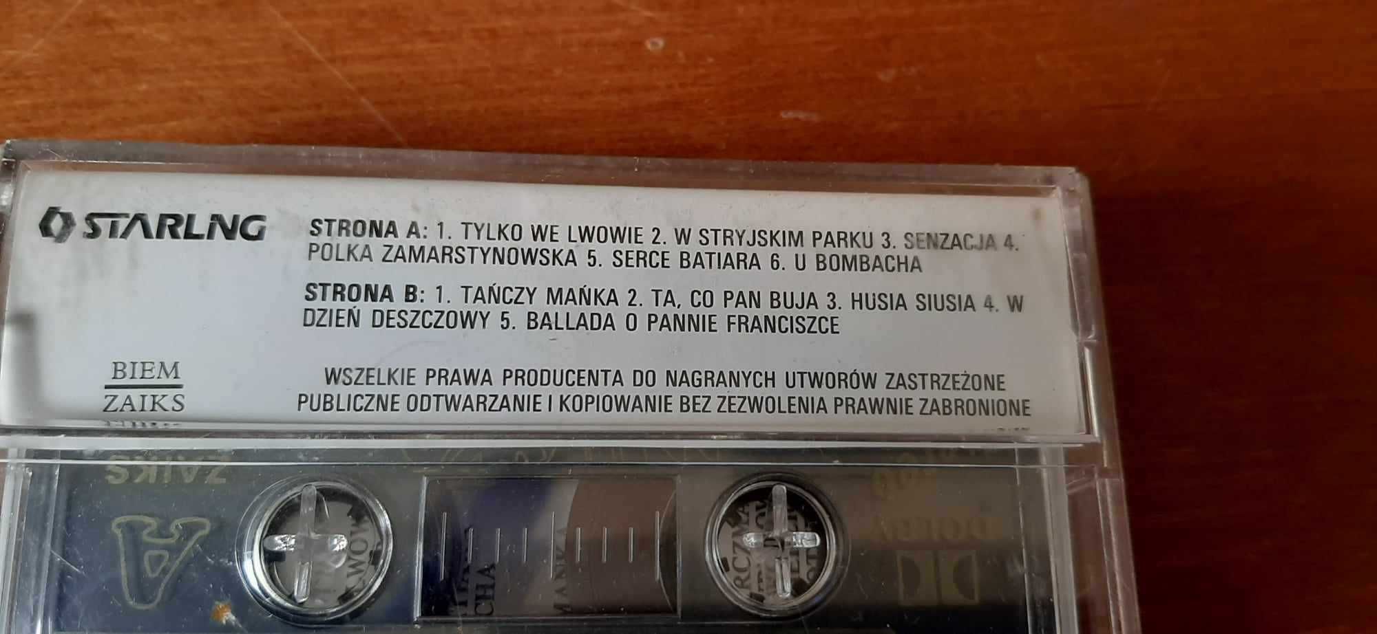 Kaseta magnetofonowa Muzyka dla wszystkich 10, piosenki lwowskie cz. 1