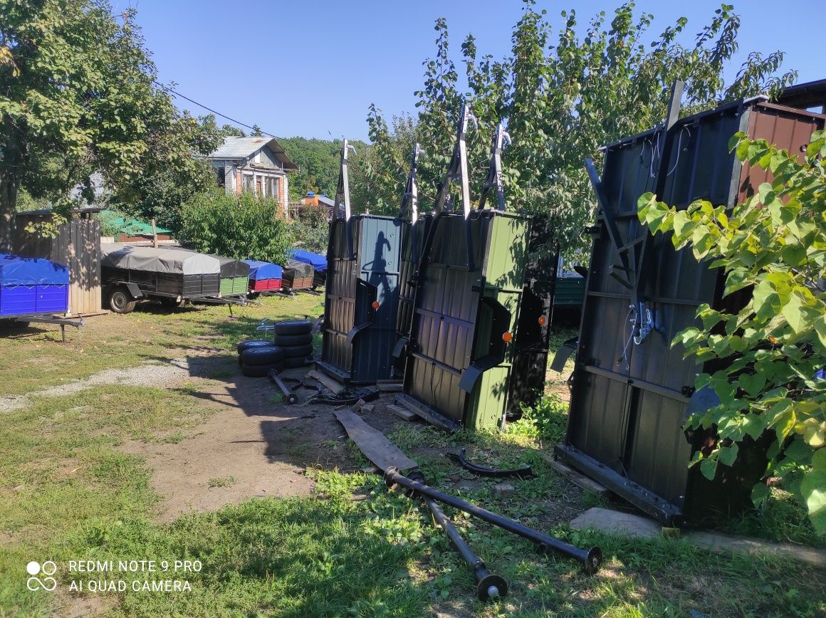 Прицеп бортовой  Одноосный /Холодная гора