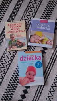 Książki- Zdrowie  malucha, Pielęgnacja dziecka i Leksykon