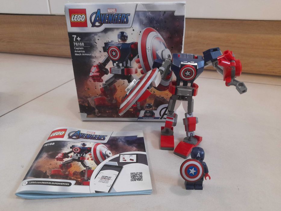 Lego Marvel Avengers Capitan America 76168