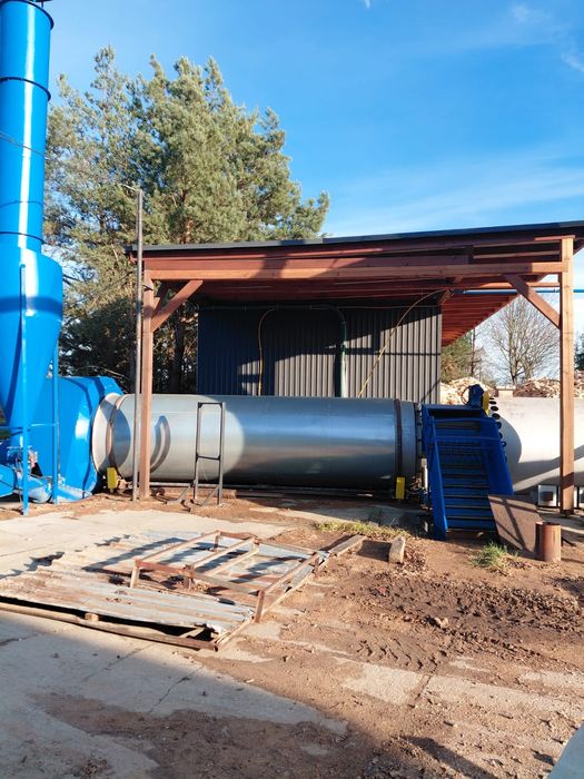 Suszarnia do trocin bębnowa