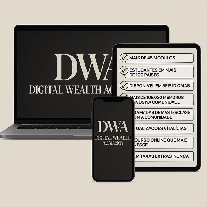 Descobre +10 Formas de Faturar Online – Curso Digital DWA