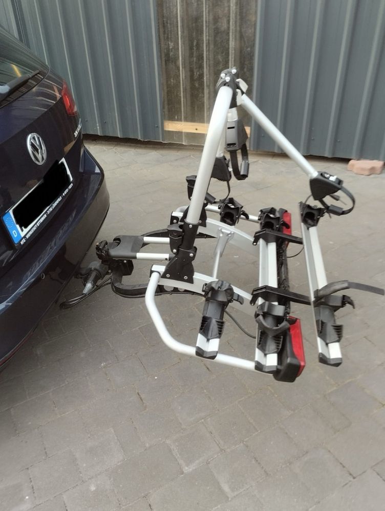 Bagażnik uchwyt THULE BMW na trzy rowery