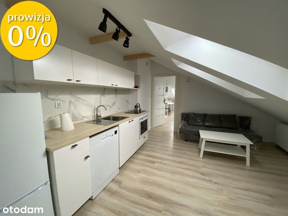 Loft 60m2 po podłodze - klimatyczne mieszkanie