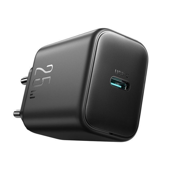 Ładowarka Joyroom Sieciowa USB-C 25W SFC / PPS / PD - Czarna + Kabel