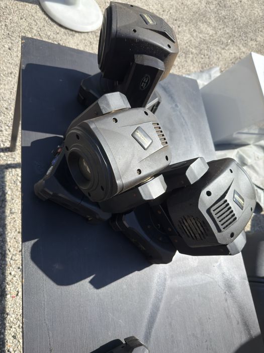 Robos led luzes power lyre 80w