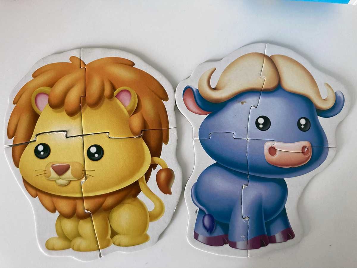 Baby Puzzles Animais Selvagens EDUCA