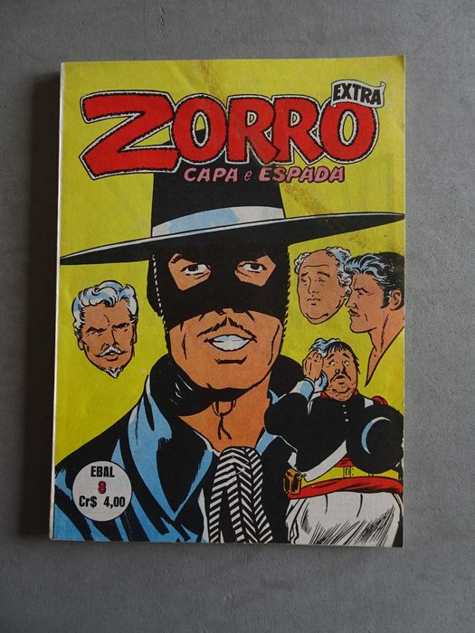 Livro EBAL - Zorro Extra  Capa e Espada nº 8