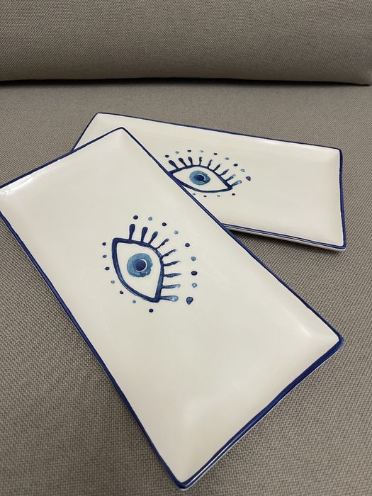 Тарілка прямокутна LC Waikiki кераміка посуд блюдо