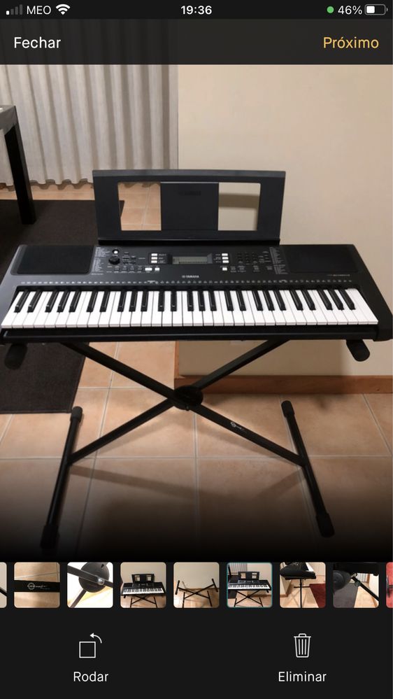 Suporte piano K & M