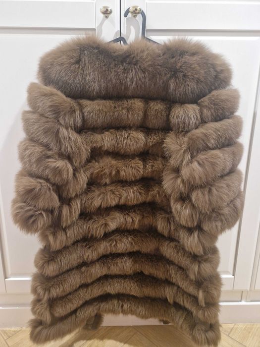 Futro 4w1 S/M czekoladowe