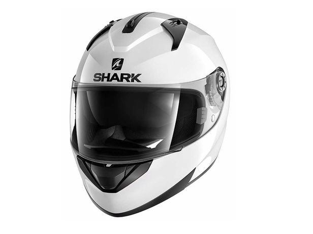 SHARK RIDILL Nowy Biały Połysk Kask Motocyklowy
