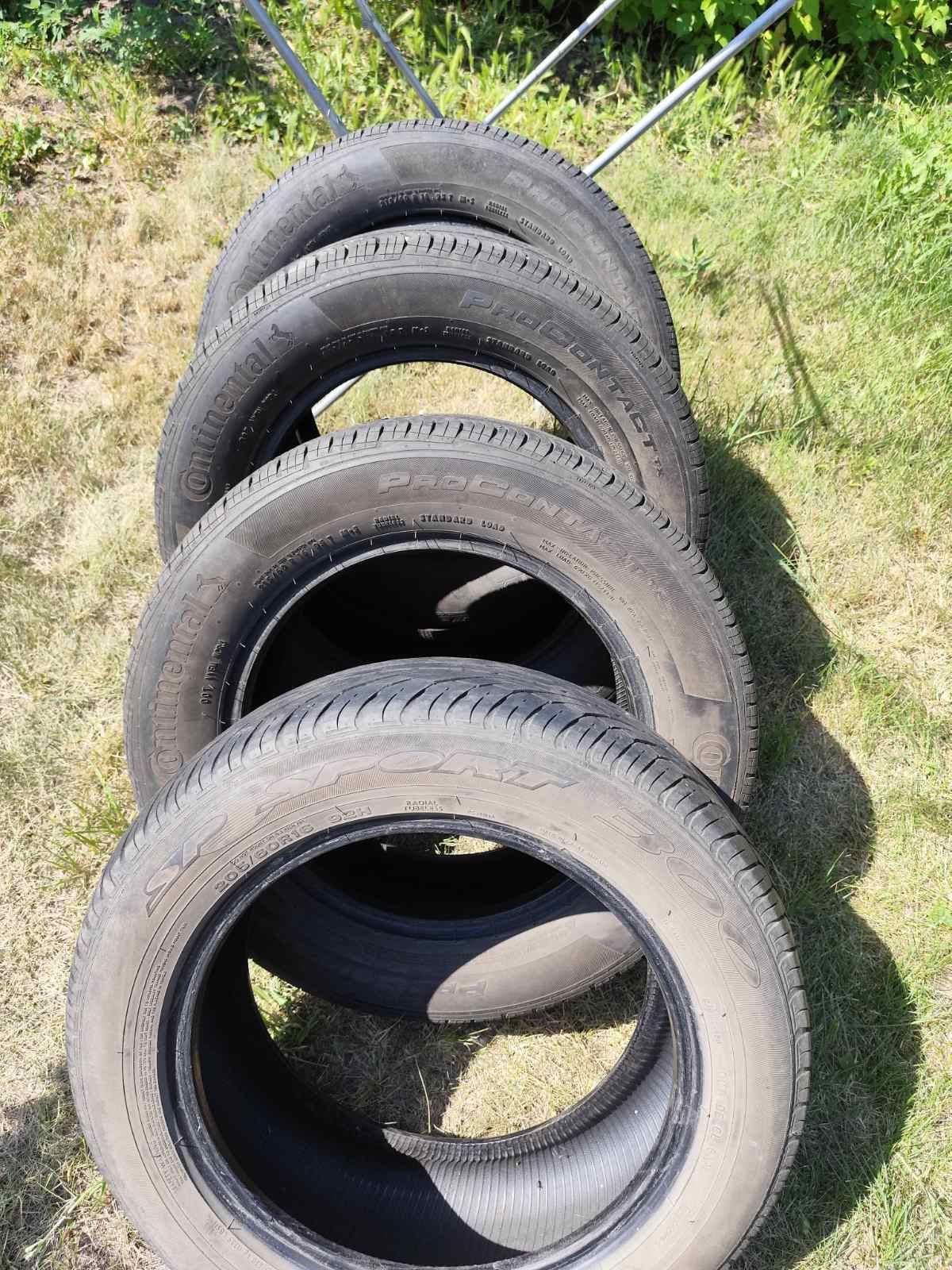 Шины Continental 215/60 R16 летняя
