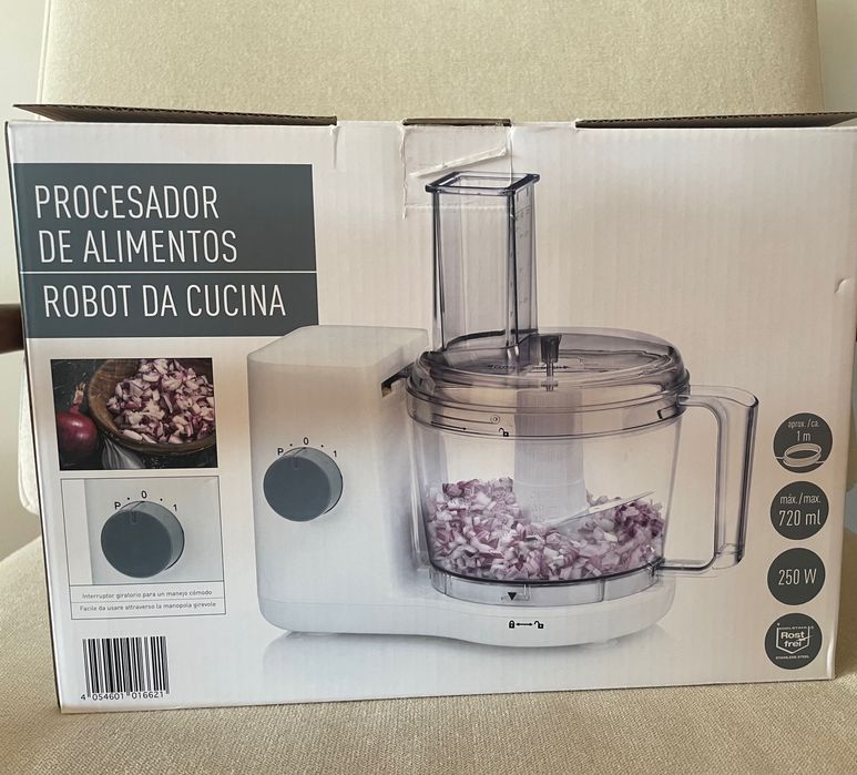 Processador ralador de alimentos Silvercrest (Mandolina eléctrica)
