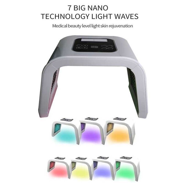 APARELHO DE FOTOTERAPIA DE LEDS 7 CORES