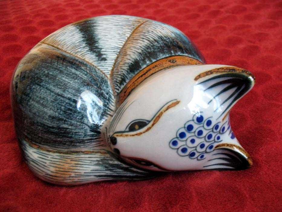 Kot - śpiący kotek - figurka duża- 9 x 23 x 18cm Erandi Tonala Mexico