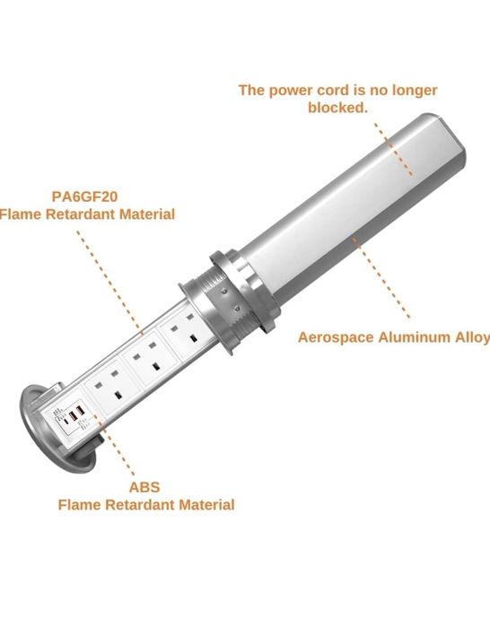 ZESHAN Wodoodporny bezprzewodowy sprzęt elektroniczny wyskakujące gnia