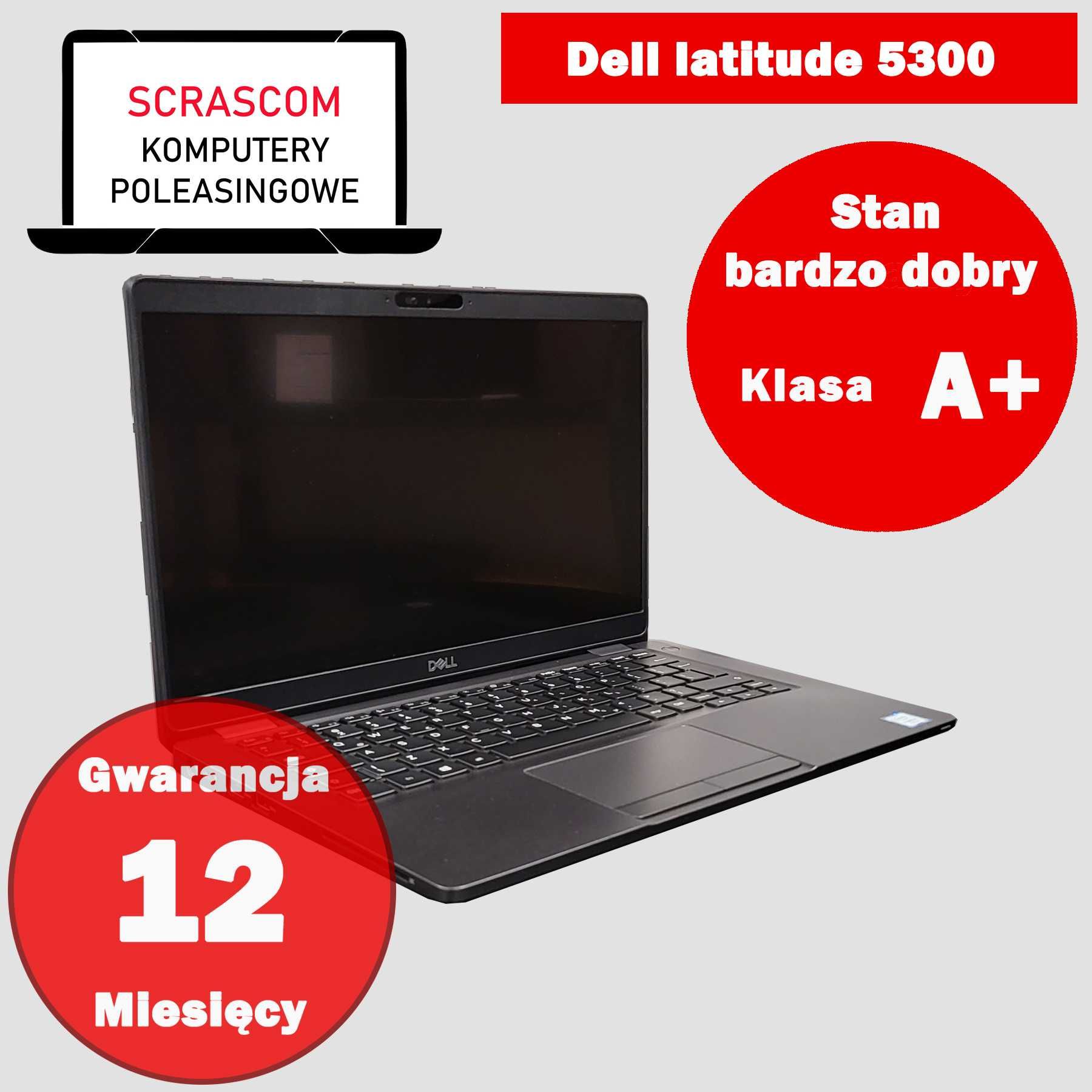 Laptop Dell Latitude 5300 i5 16GB 256GB SSD Windows 10 GWAR 12msc
