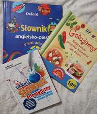 Słownik angielko-polski, ortograficzny i przepisy kulinarne dla dzieci