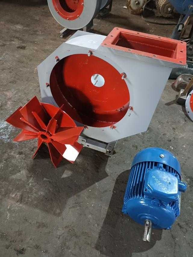 Пильовий вентилятор ВРП для опілок тирси промислового пилу