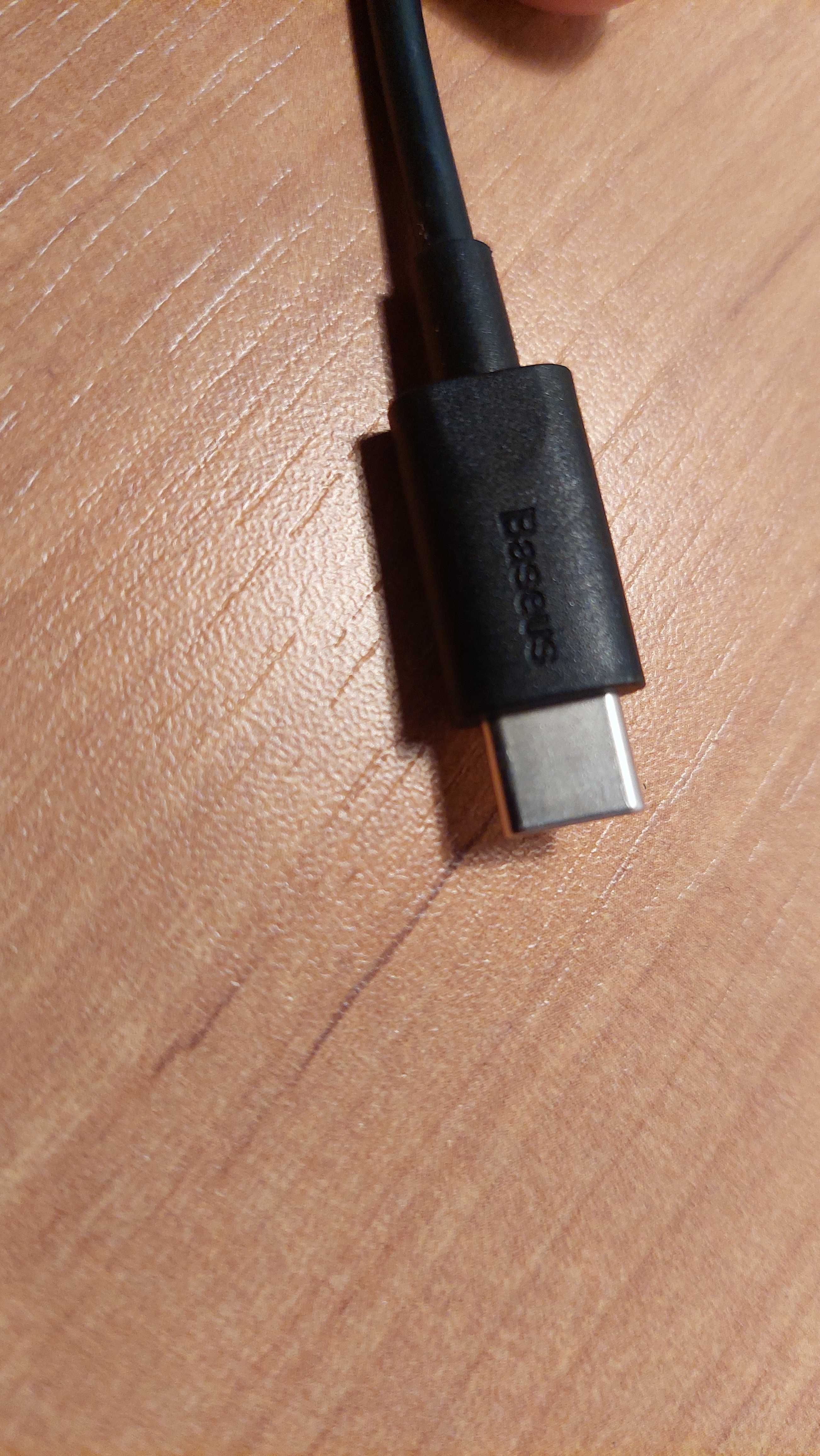 Kabel USB-c - USB-c Baseus do ładowarek 59 cm