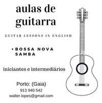 Aula de guitarra acústica