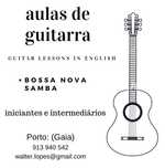 Aula de guitarra acústica