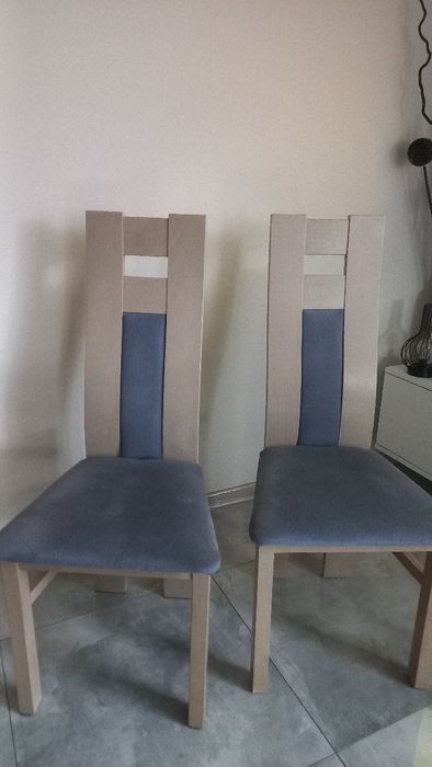 Komplet 8 stylkowych krzeseł do jadalni