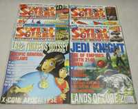4 czasopisma Świat Gier Komputerowych z 1997 roku