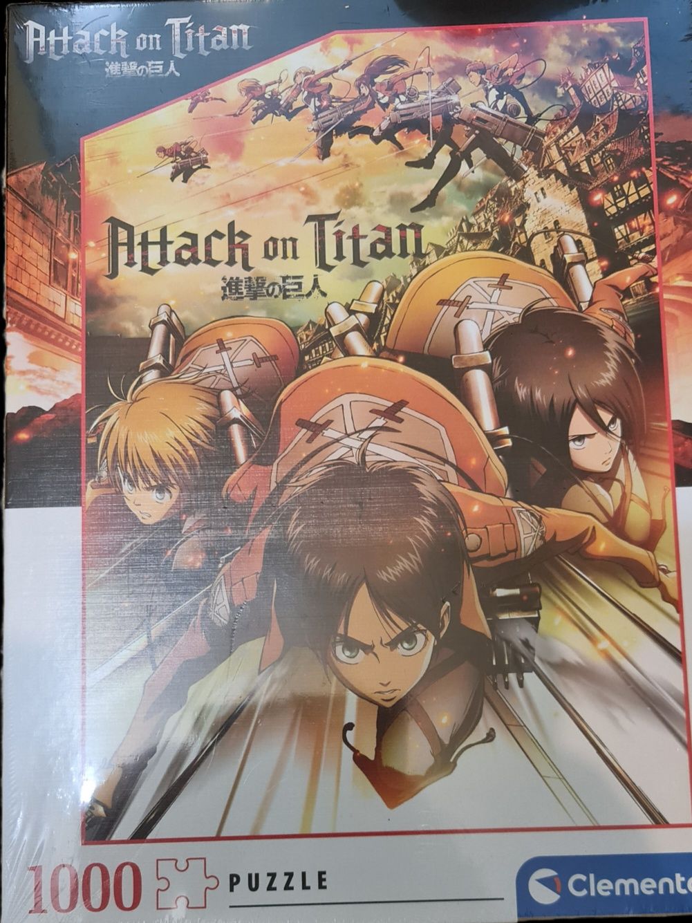 Puzzle 1000 szt. Attack on Titan Clementoni