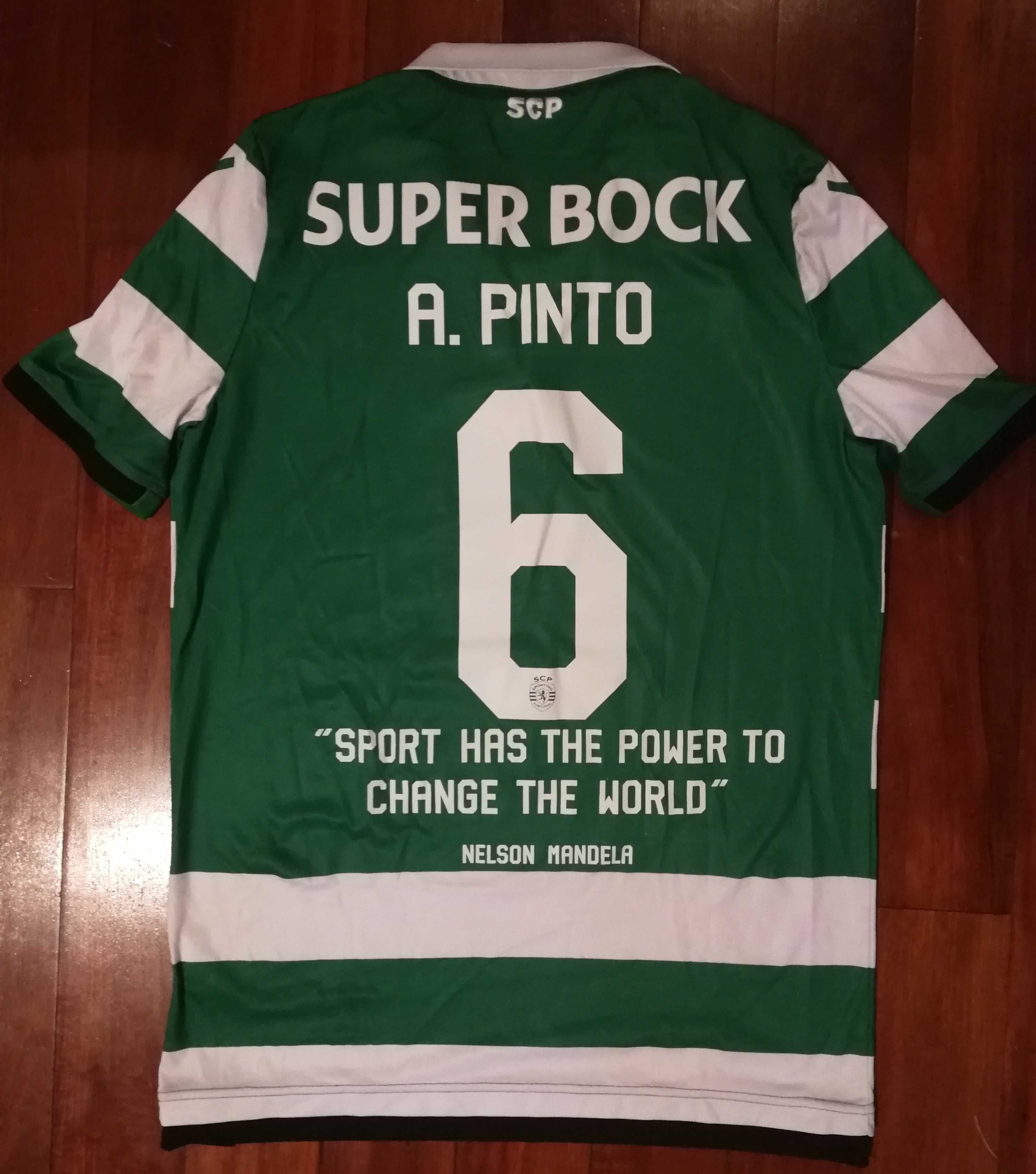 Camisola de Jogo Sporting Com certificado