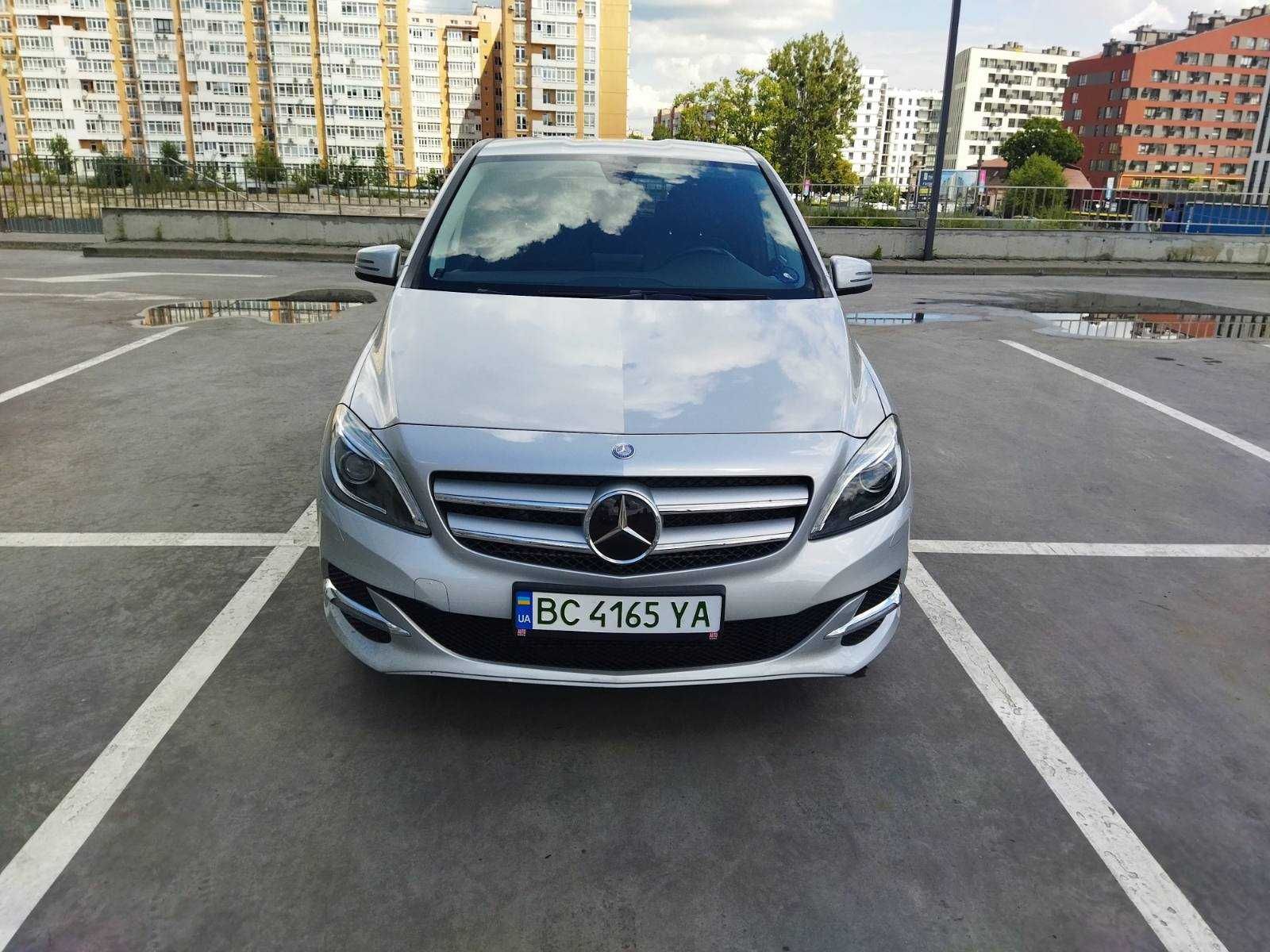 Mercedes-Benz B250E 2016 range+