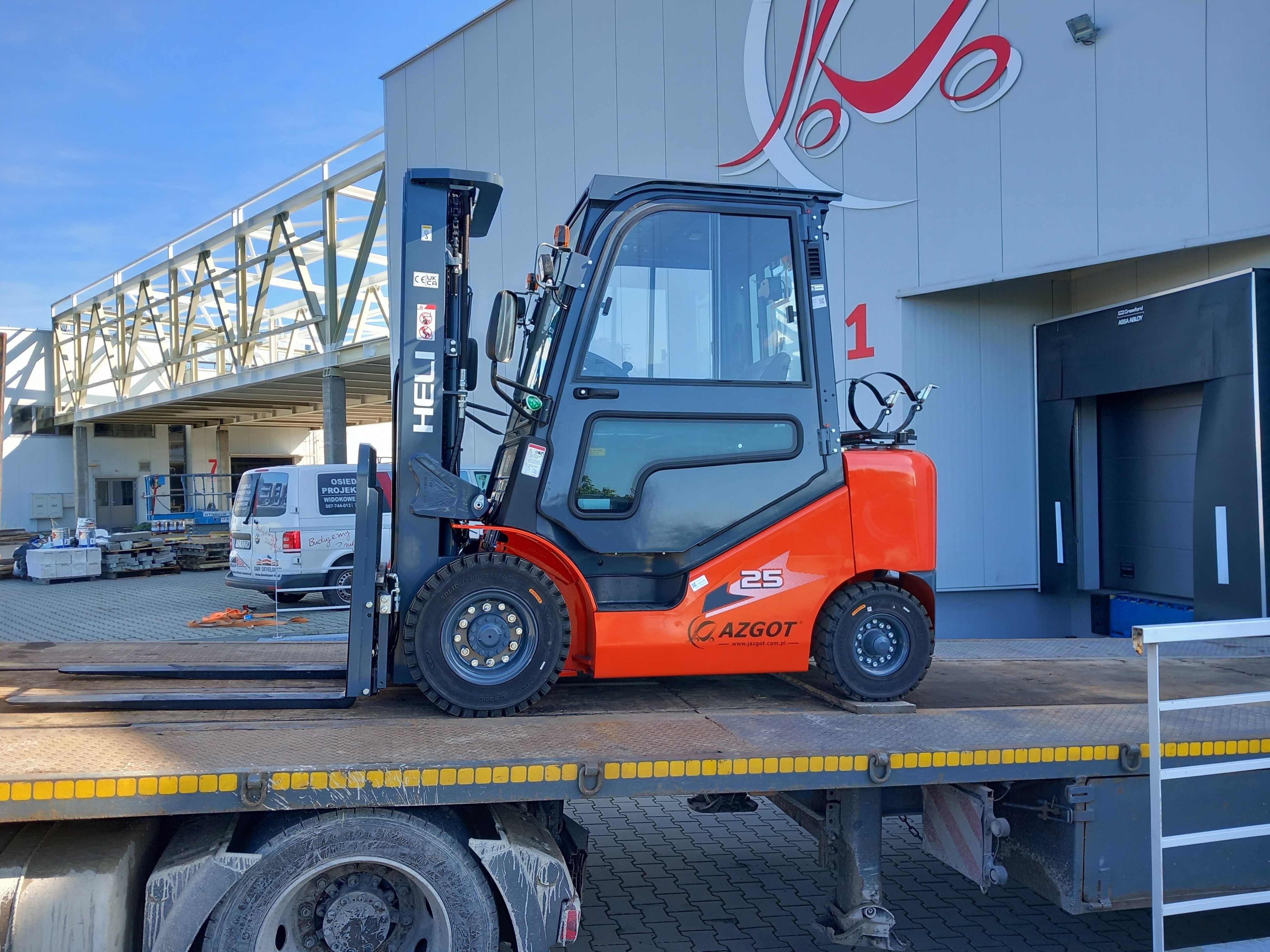 Wózek Widłowy Heli Spalinowy LPG Diesel Elektryk