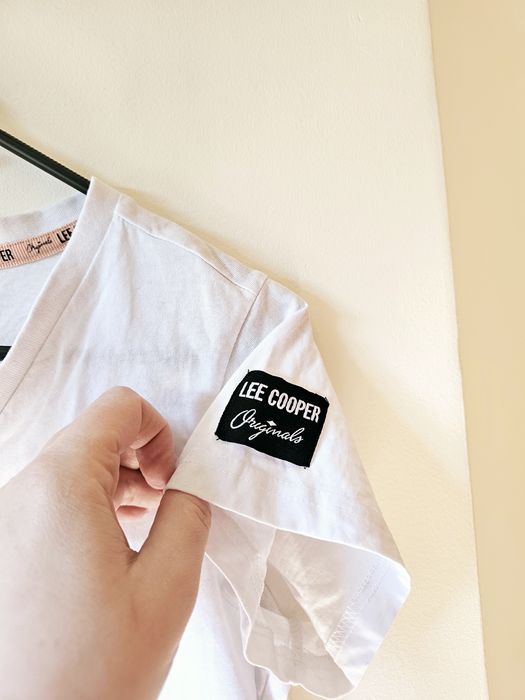 Biała koszulka Lee Cooper s 36