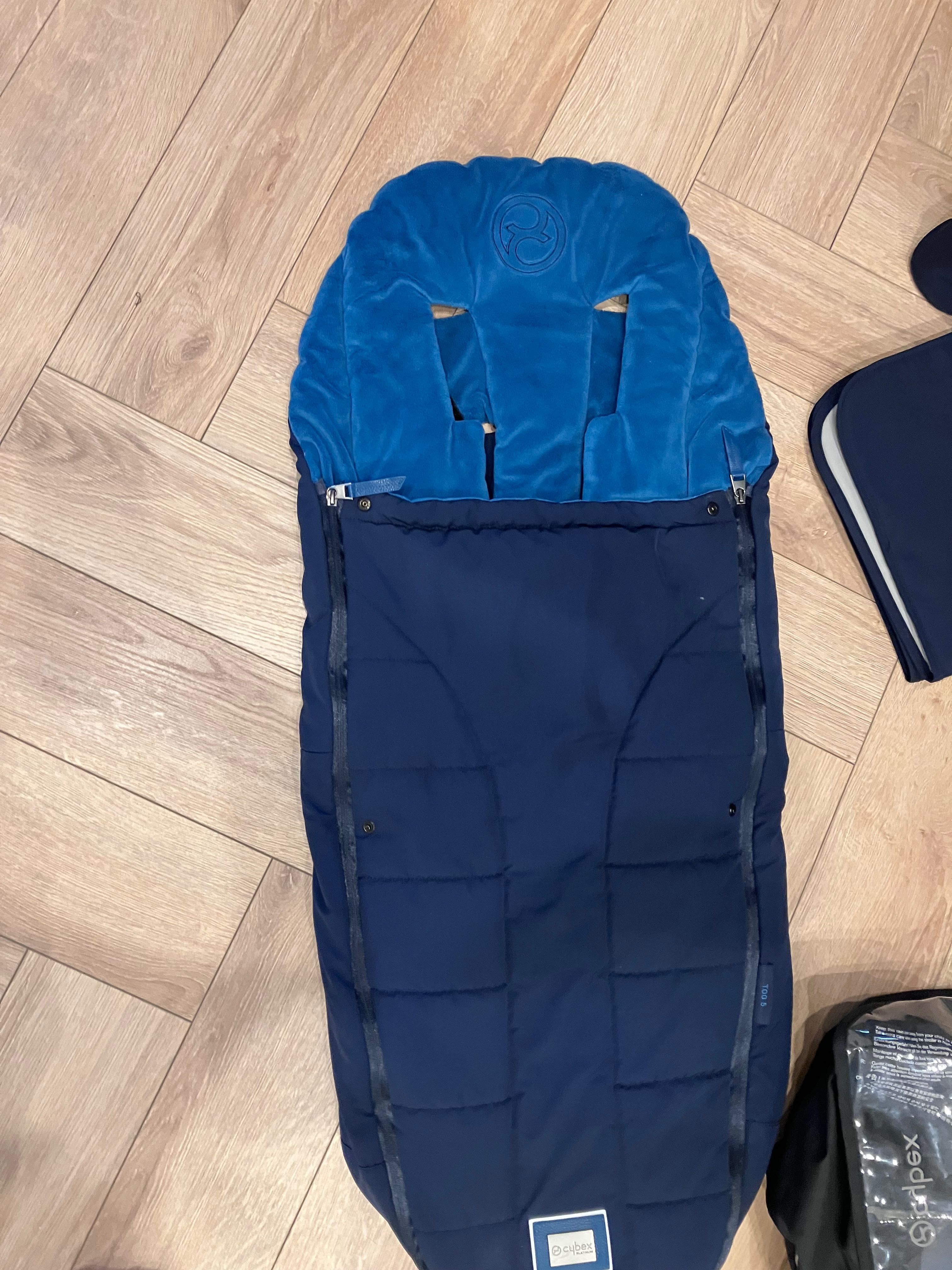 Cybex Rose gold Priam 4.0 cały zestaw nosidełko cloud T i-Size +