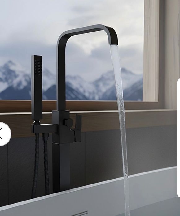 Bateria wannowa wolnostojąca Hydrosan czarna